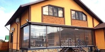 Прозрачные рольставни: виды и особенности